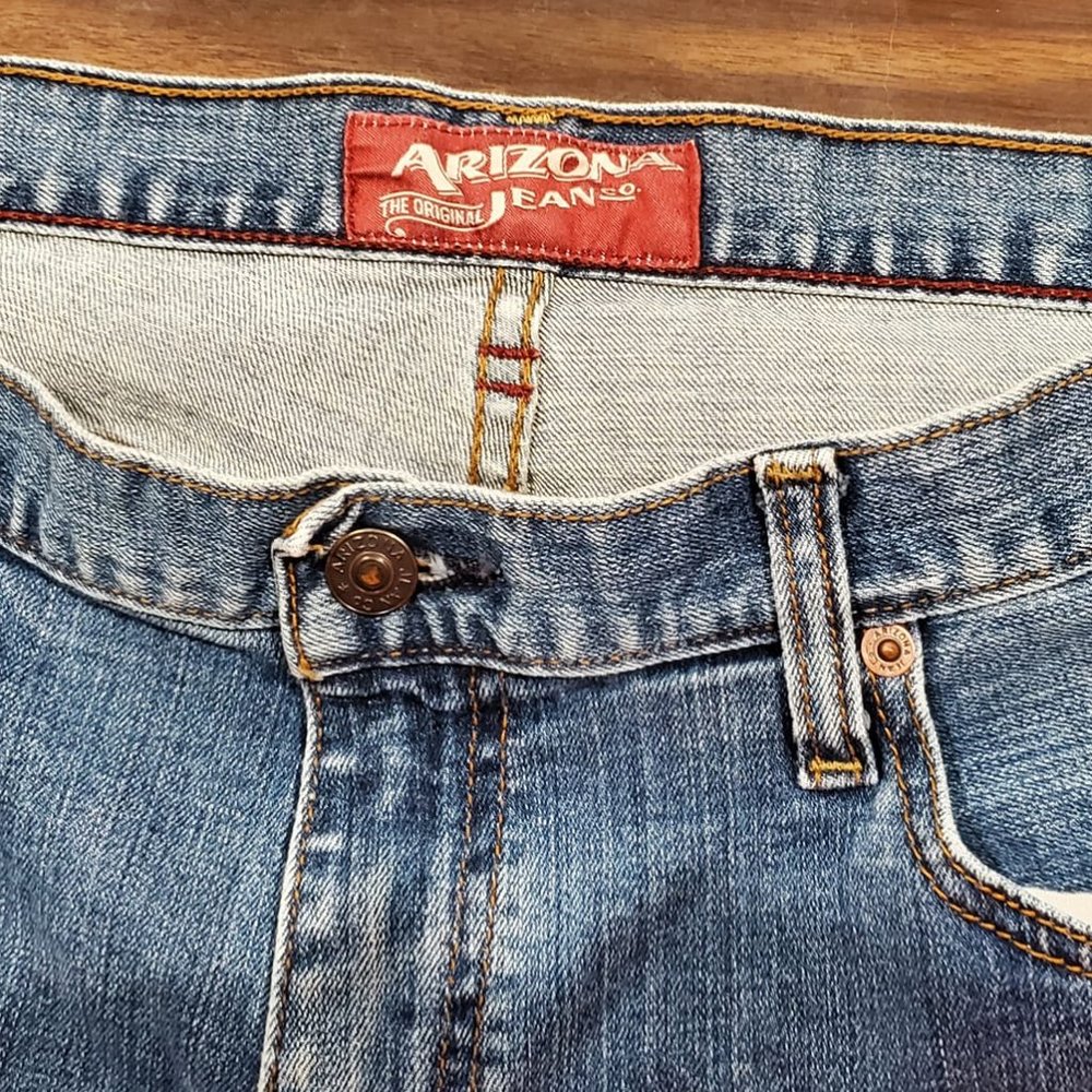 COPY - Arizona Mens Jeans Size 34x34 Relaxed Straight Fit